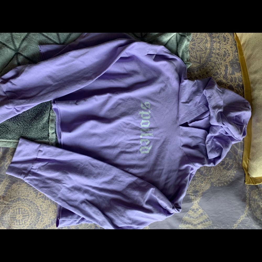 Purple sweater